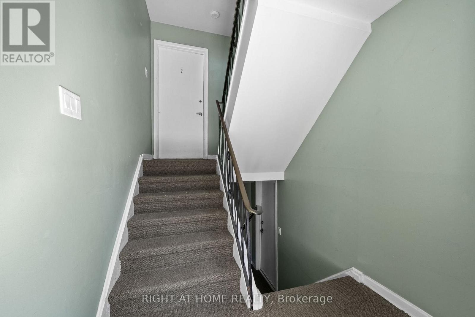 Front foyer - stairs lead to other units. - 2709 Don Street, Ottawa, ON