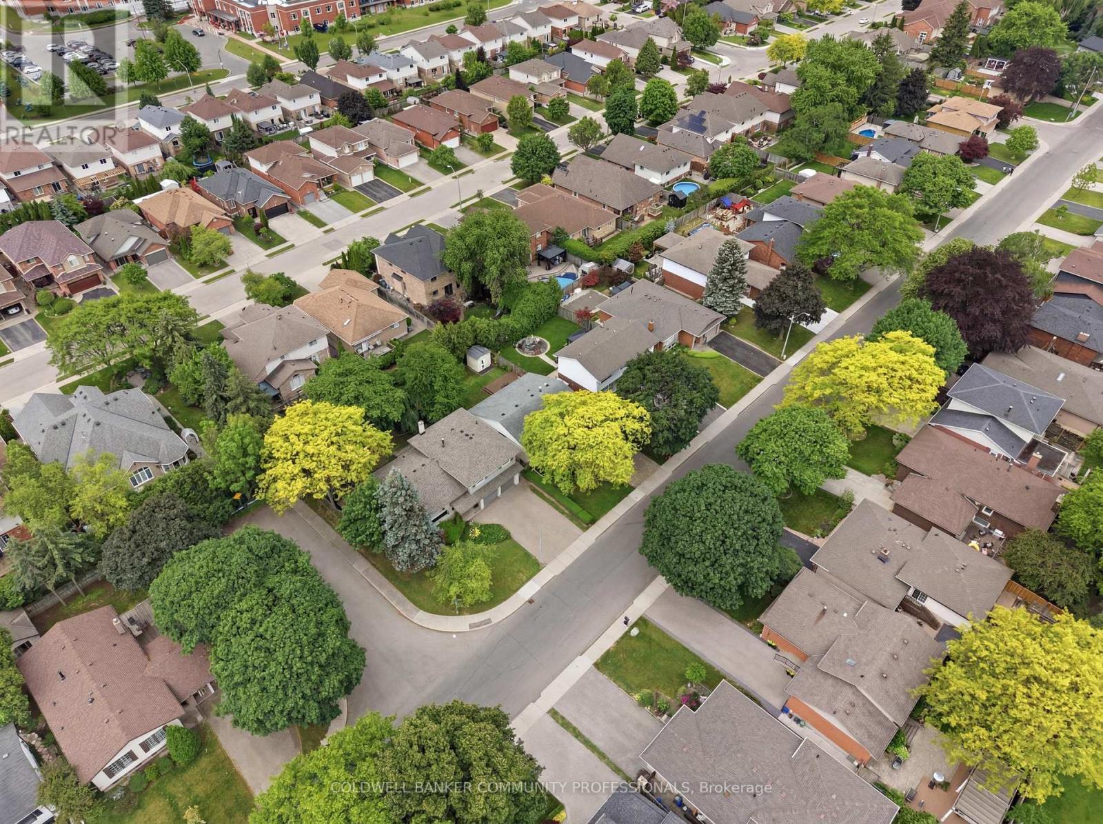 aerial view - 61 San Pedro Drive, Hamilton, ON