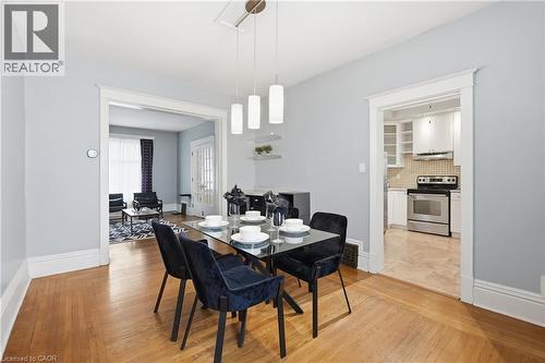 71 Aikman Avenue, Hamilton, ON - Indoor Photo Showing Dining Room
