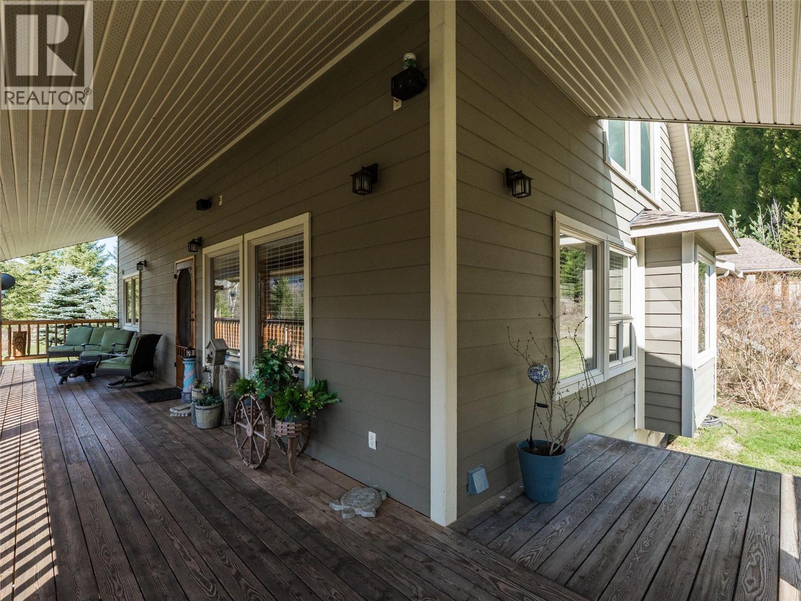 955 Cedar Brae Road, Glade, BC - Outdoor With Deck Patio Veranda With Exterior