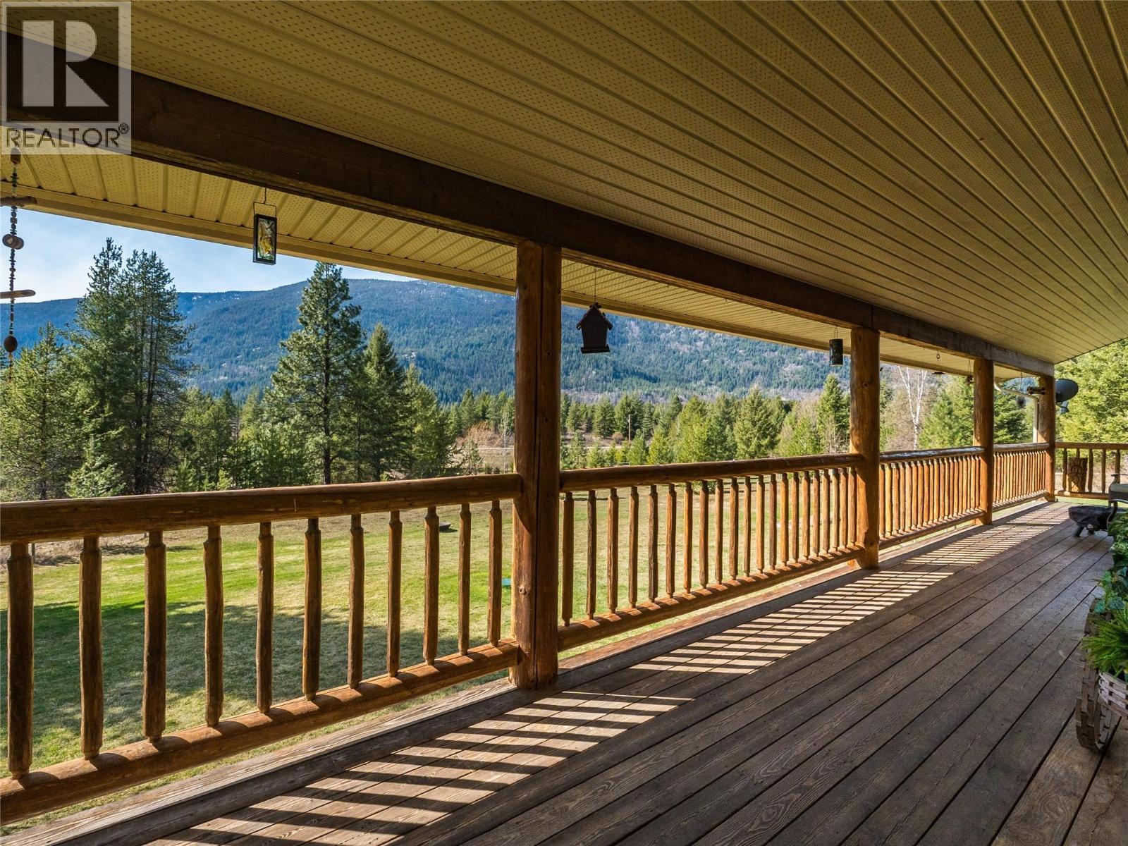 955 Cedar Brae Road, Glade, BC - Outdoor With Deck Patio Veranda With Exterior