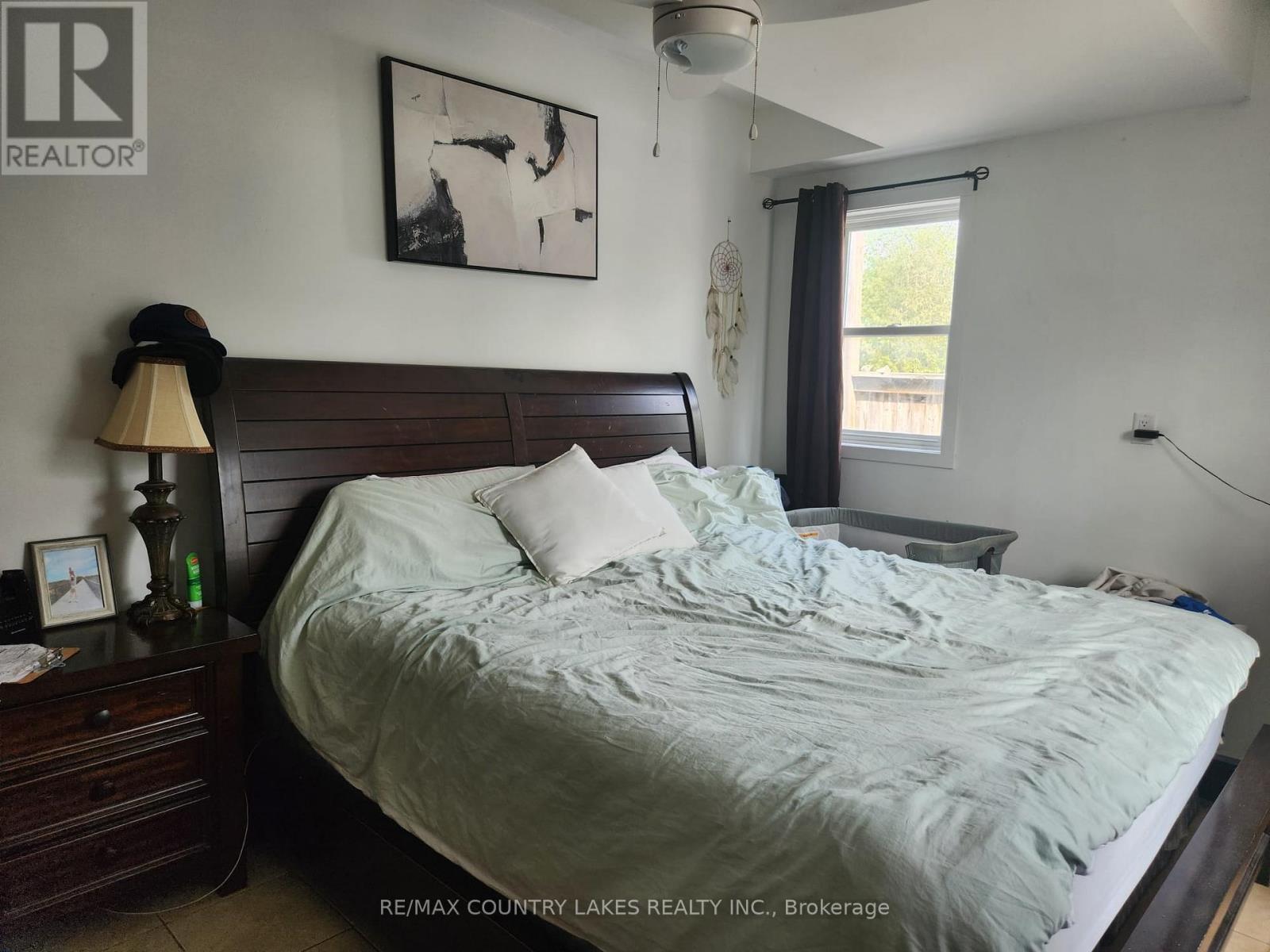 Primary Bedroom Two Bedroom Lower Main Building - 3232 Simcoe Road, Ramara, ON