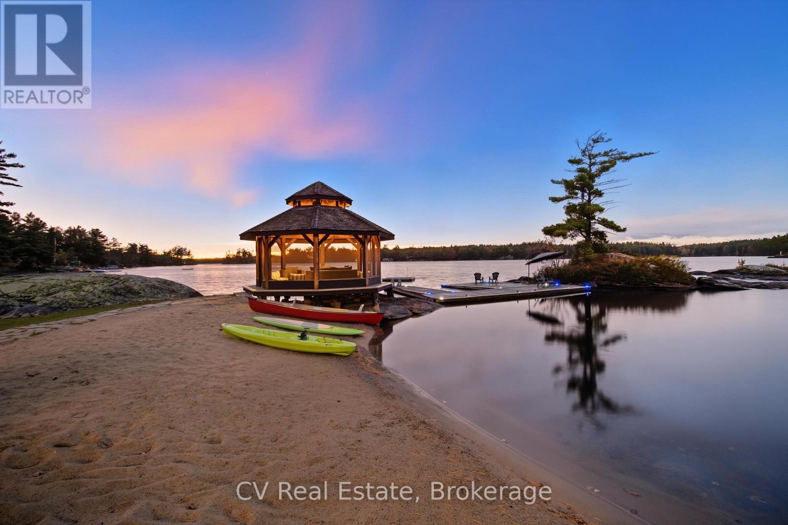 1069 White Eagle Road, Gravenhurst (Morrison), ON - Outdoor With Body Of Water With View
