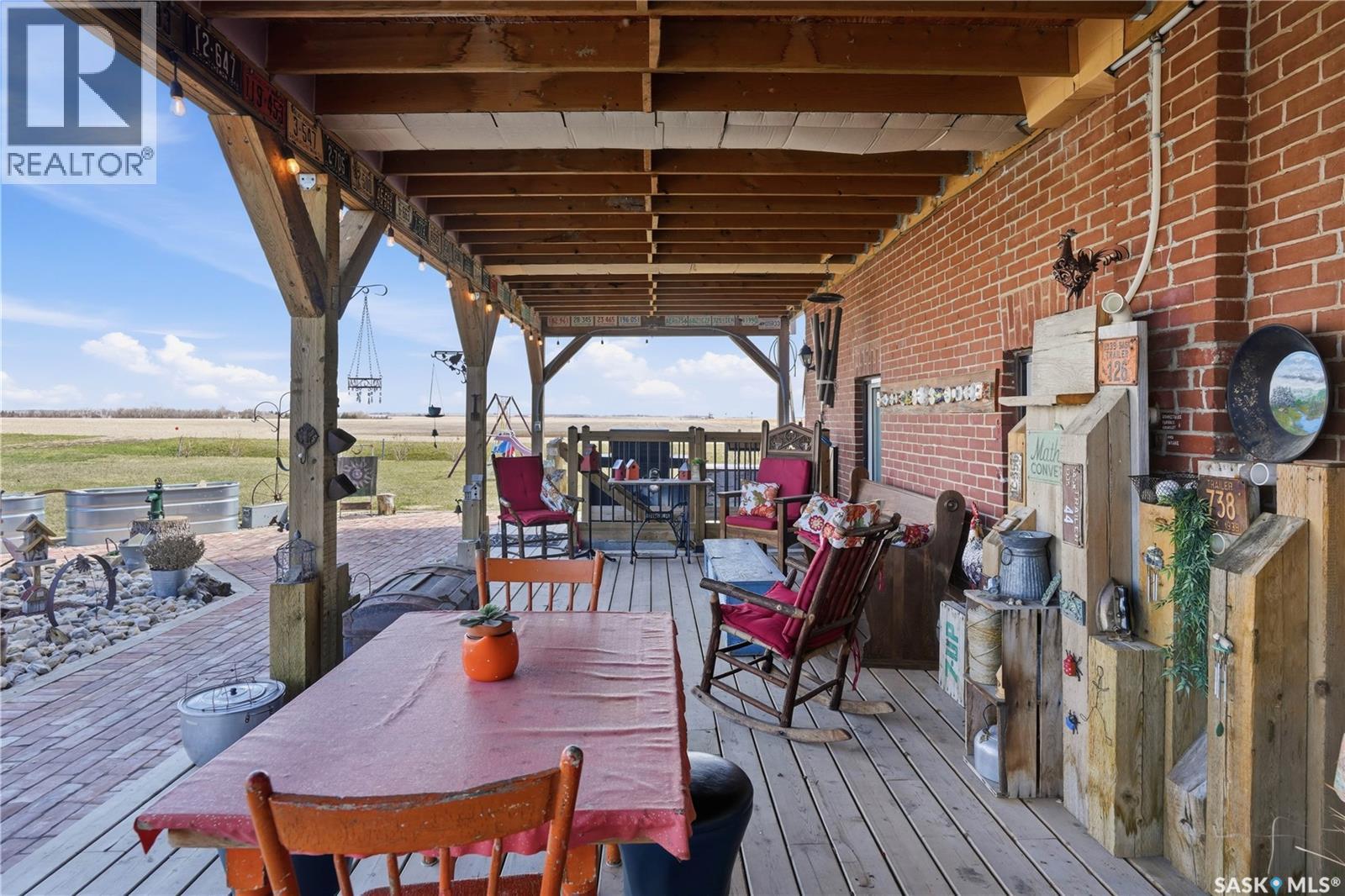 Mickleborough Acreage, Lumsden Rm No. 189, SK - Outdoor With Deck Patio Veranda With Exterior