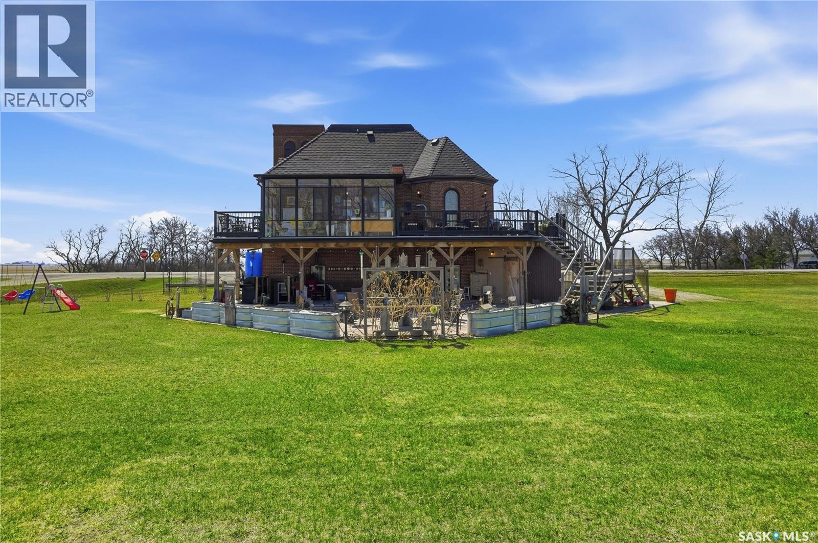 Mickleborough Acreage, Lumsden Rm No. 189, SK - Outdoor With Balcony With Deck Patio Veranda