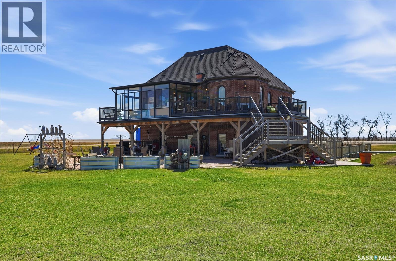 Mickleborough Acreage, Lumsden Rm No. 189, SK - Outdoor With Balcony With Deck Patio Veranda