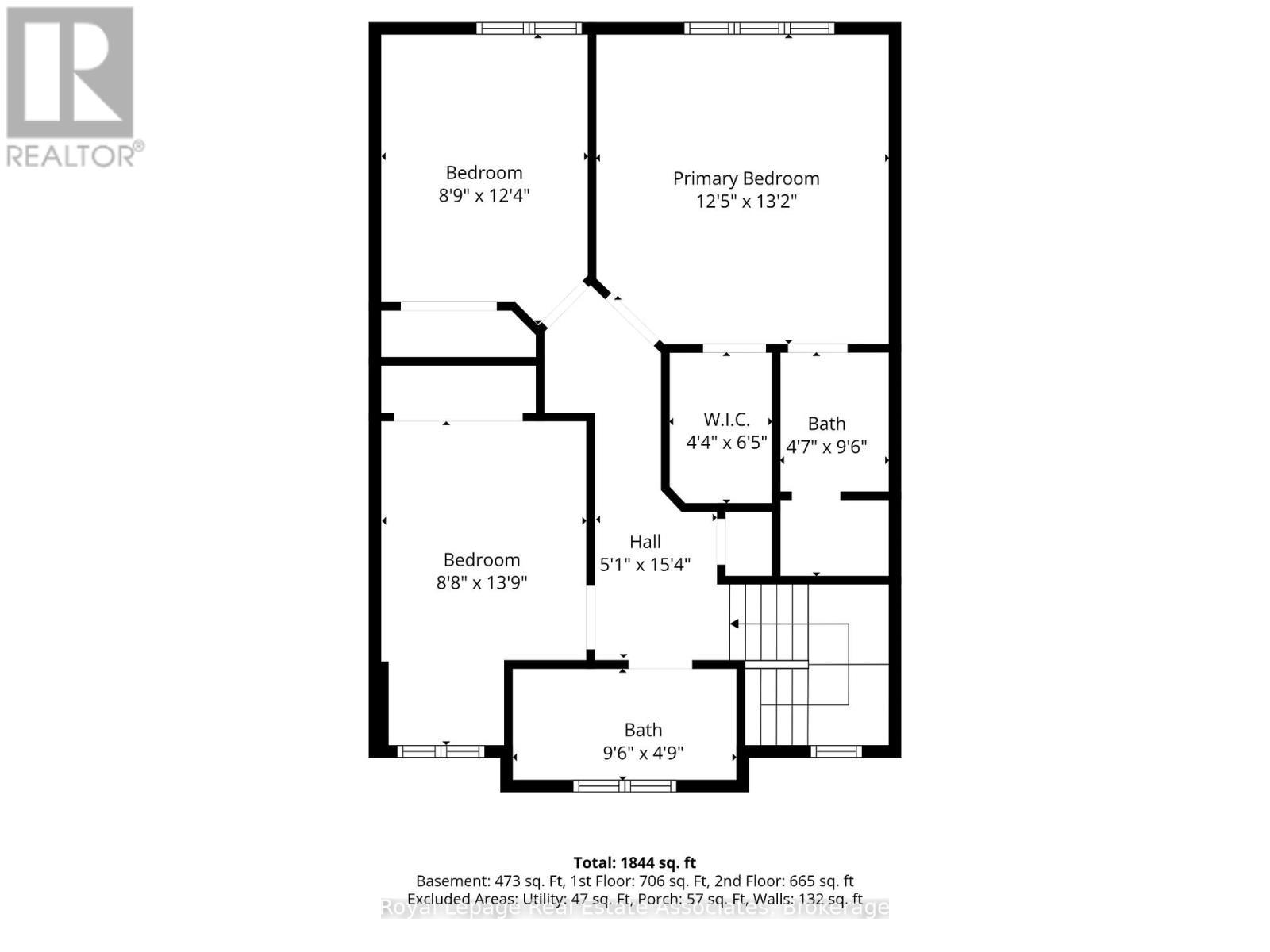 Second Floor Floorplan - 362 Cavanagh Lane, Milton, ON - Other