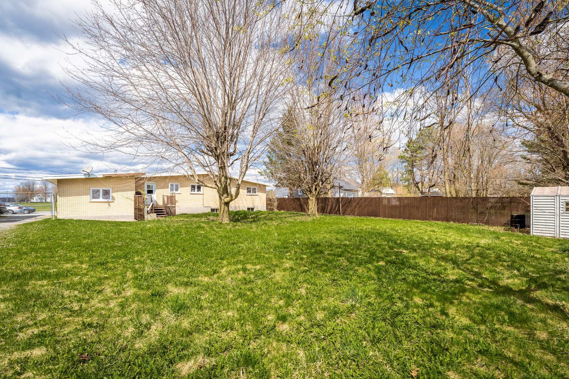 Courtyard - 541 1Er Rang E., Sainte-Christine, QC - Outdoor
