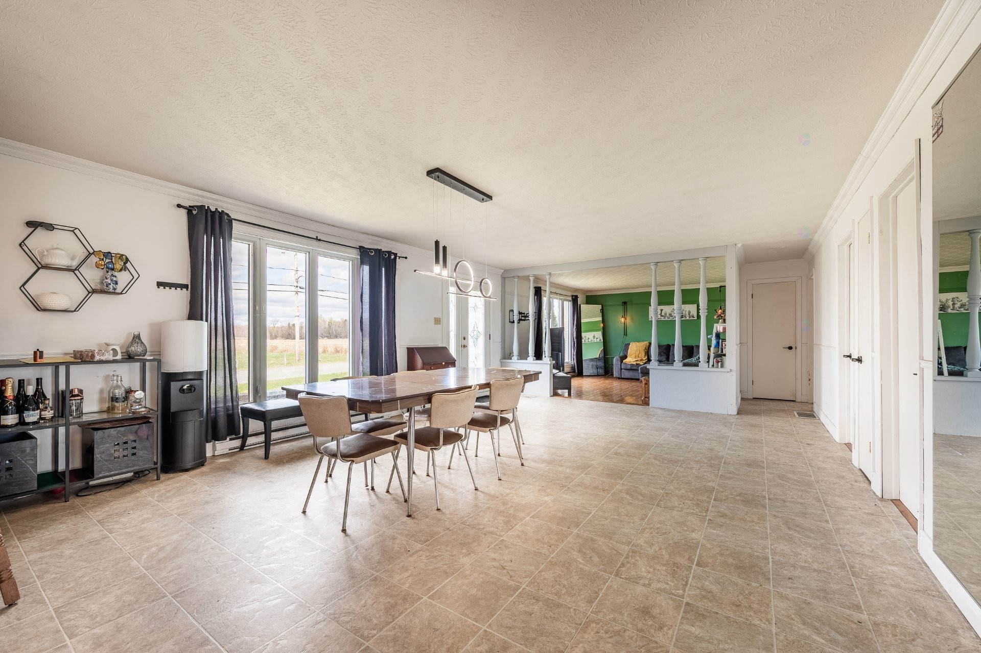 Overall view - 541 1Er Rang E., Sainte-Christine, QC - Indoor Photo Showing Dining Room