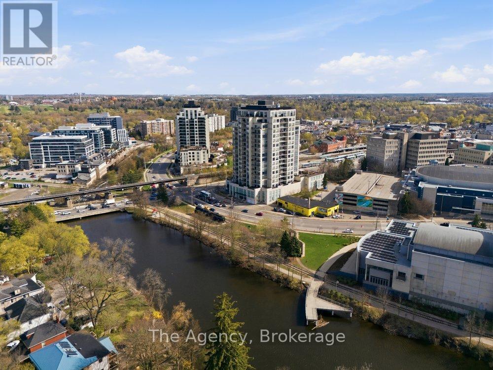 901 - 160 Macdonell Street, Guelph (Downtown), ON - Outdoor With View