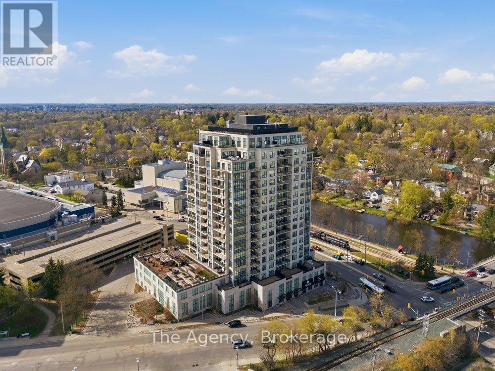 901 - 160 Macdonell Street, Guelph (Downtown), ON - Outdoor With View