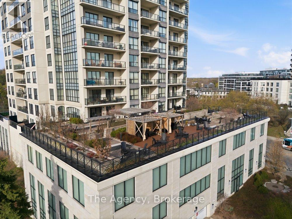 901 - 160 Macdonell Street, Guelph (Downtown), ON - Outdoor With Balcony With Facade