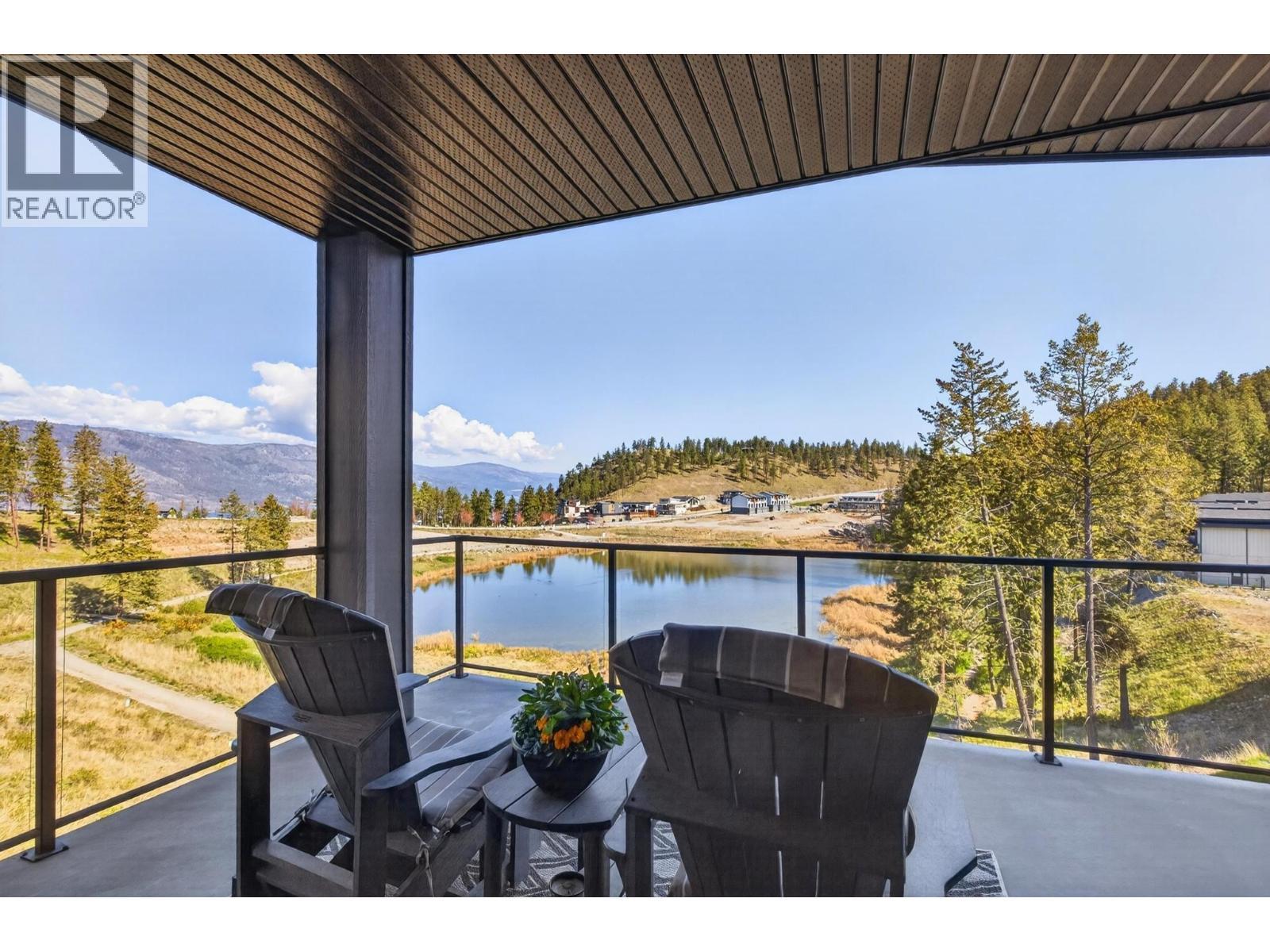 Suite Deck View - 1936 Northern Flicker Court, Kelowna, BC - Outdoor With Body Of Water With View With Exterior
