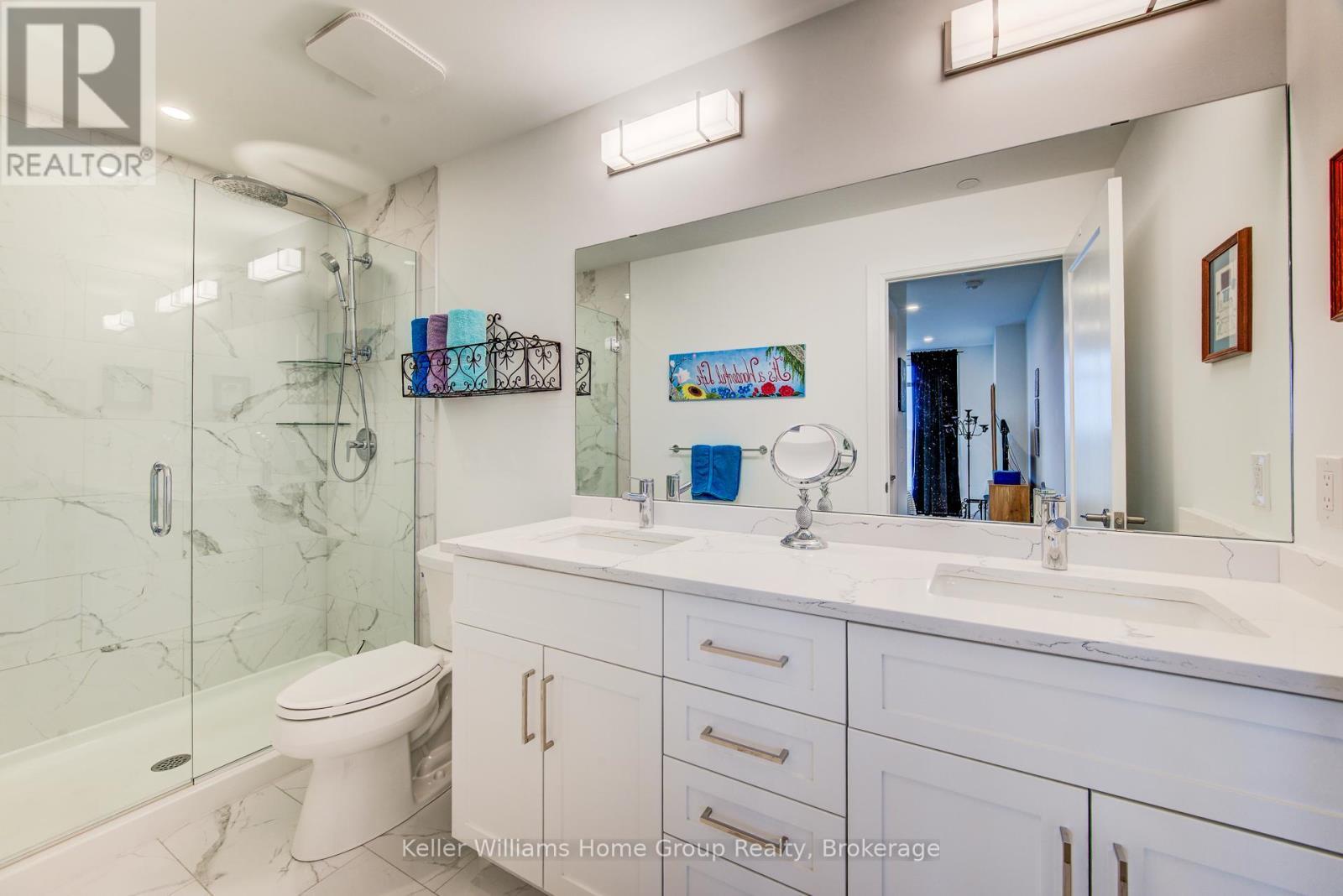 1201 - 71 Wyndham Street S, Guelph (St. Patrick'S Ward), ON - Indoor Photo Showing Bathroom