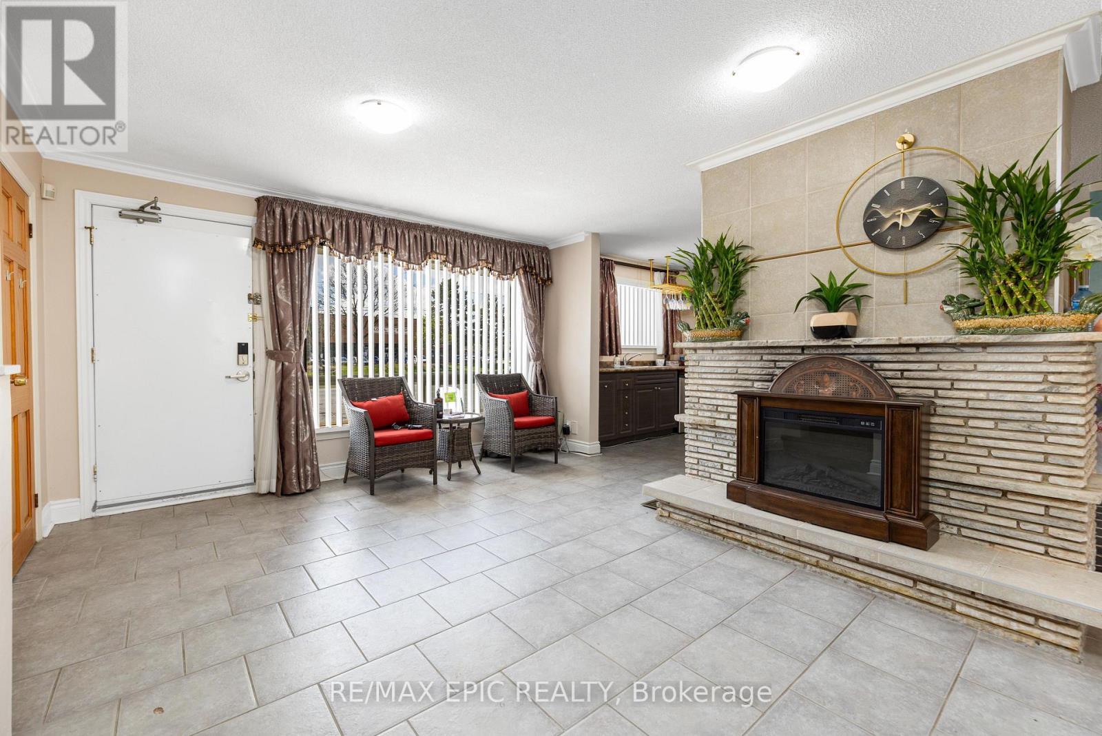 4812 Highway 7 E, Markham, ON - Indoor Photo Showing Other Room With Fireplace