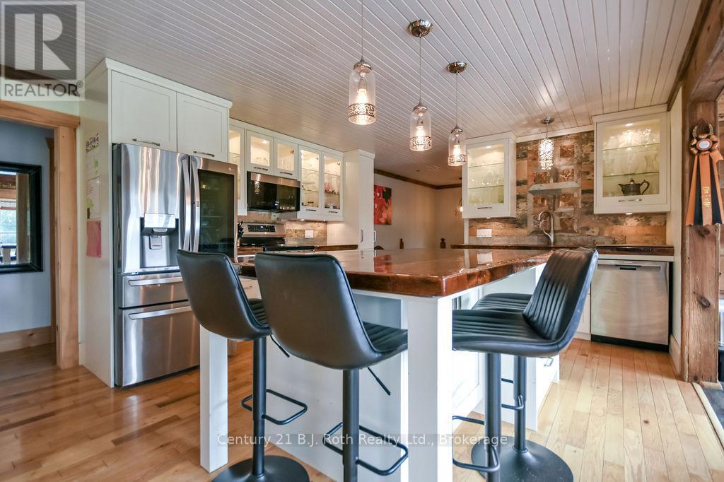 View of Kitchen from Living Room - 465 Ridge Road E, Oro-Medonte, ON - Indoor Photo Showing Kitchen