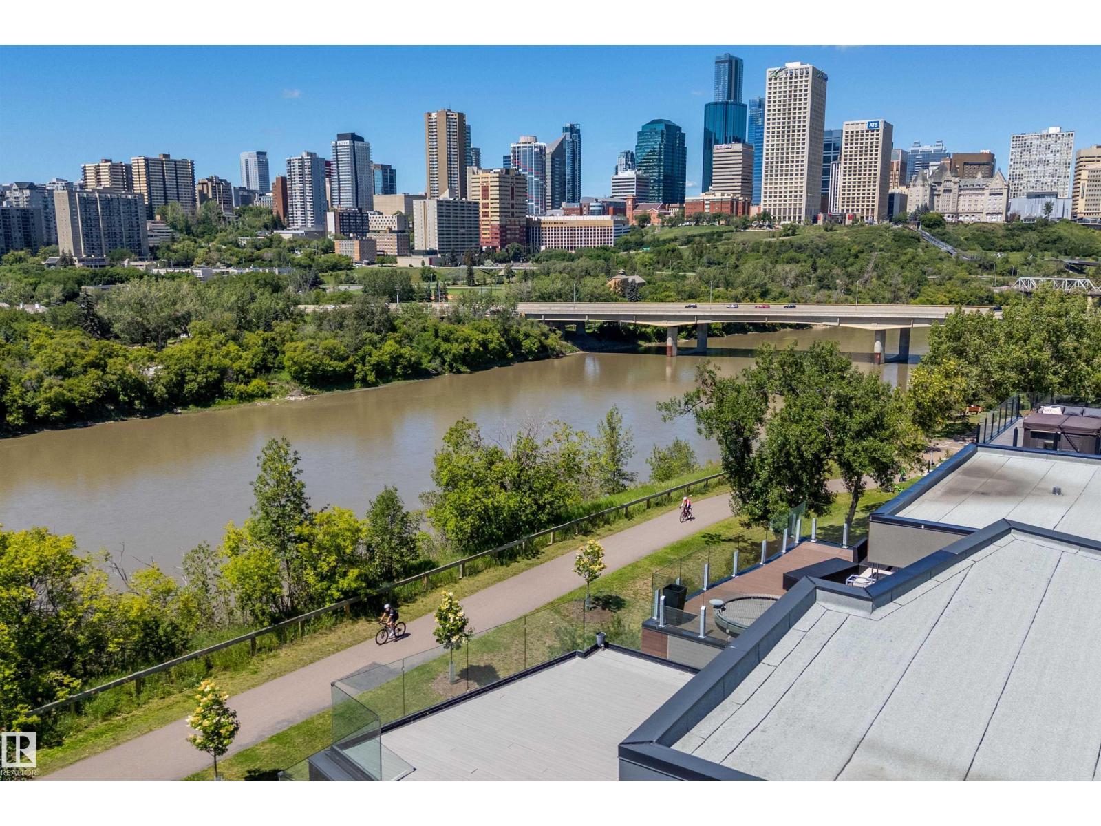 9509 99B St Nw, Edmonton, AB - Outdoor With Body Of Water With View
