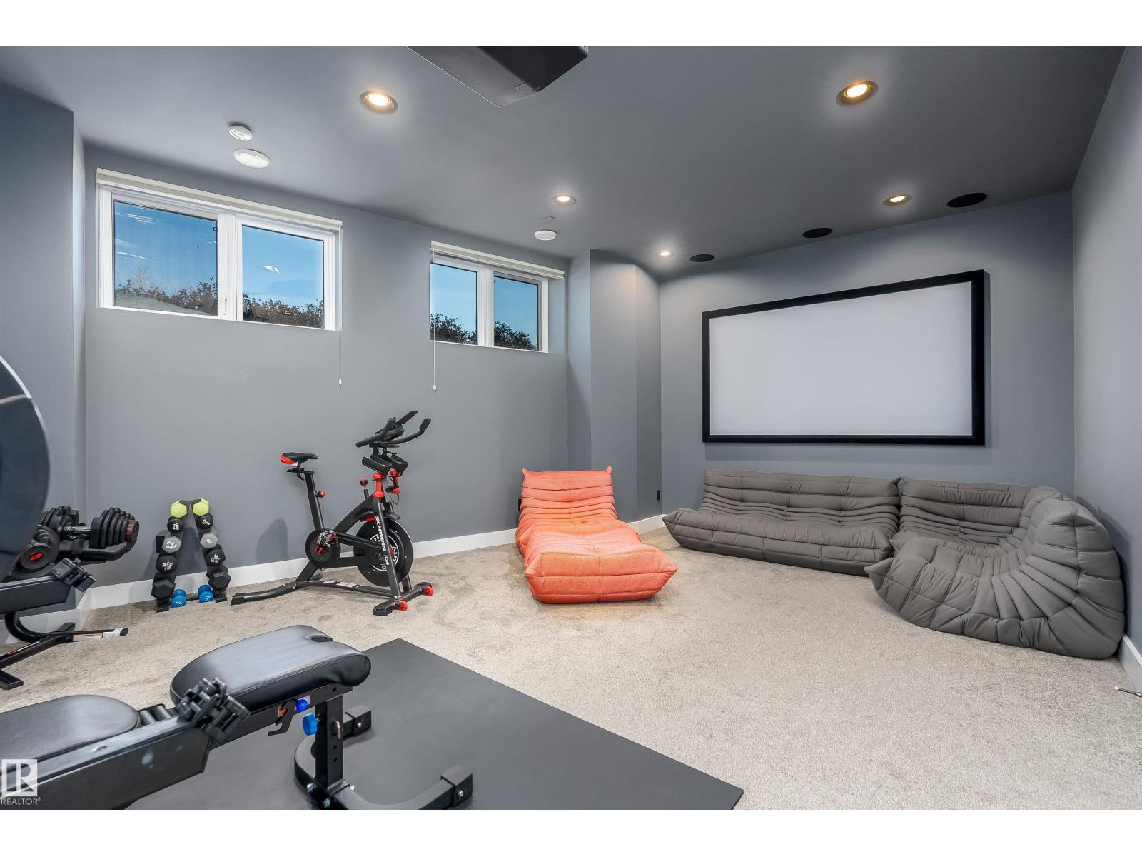 9509 99B St Nw, Edmonton, AB - Indoor Photo Showing Gym Room