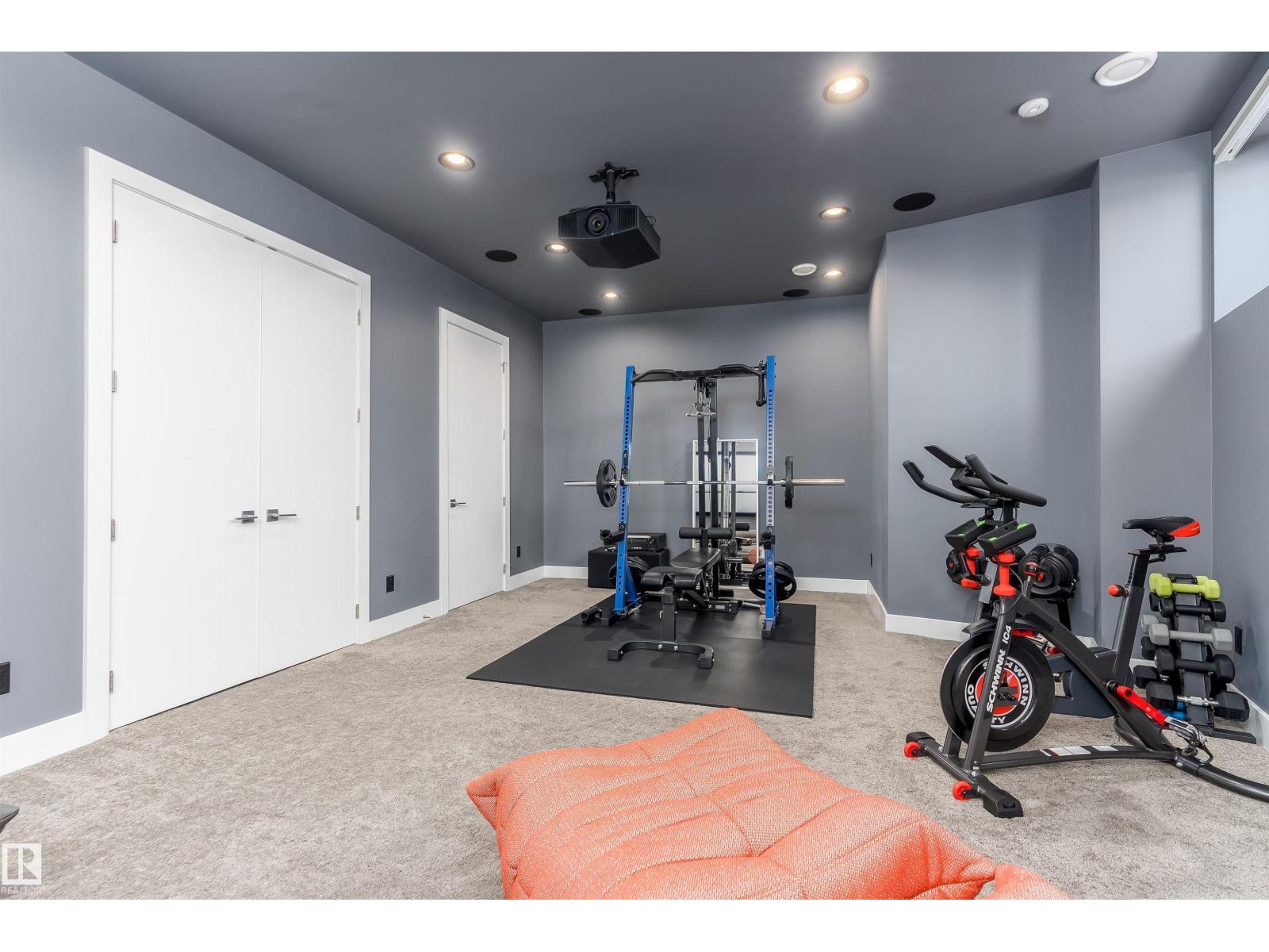 9509 99B St Nw, Edmonton, AB - Indoor Photo Showing Gym Room