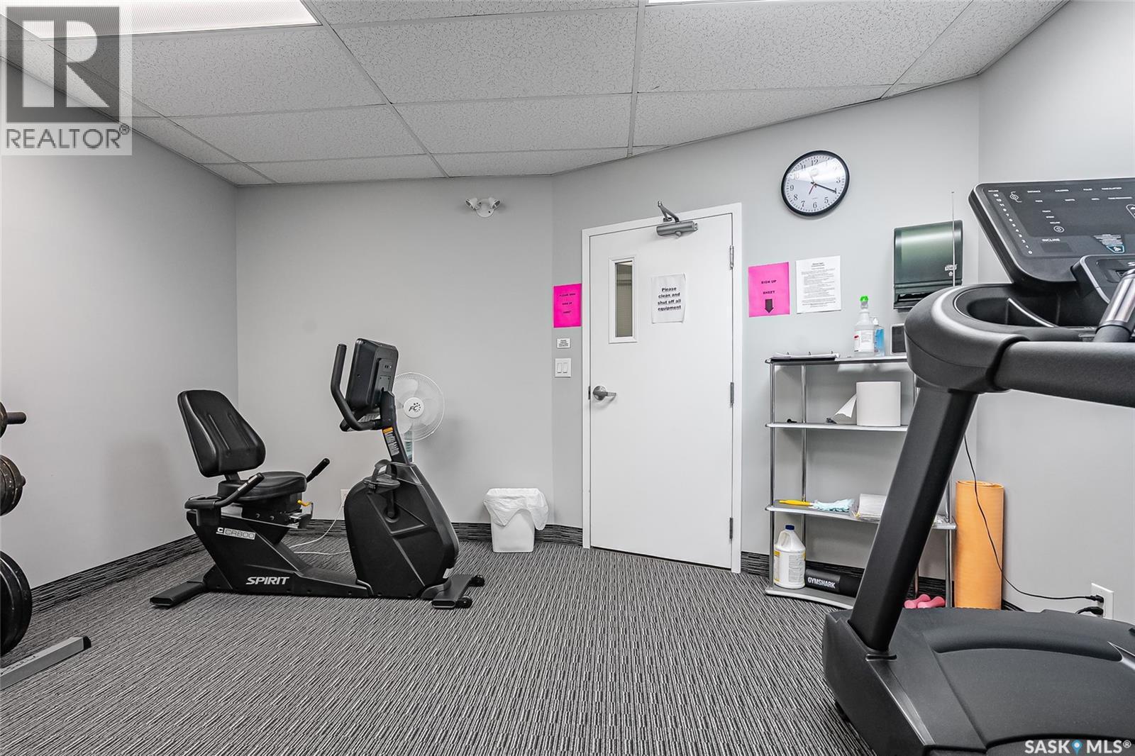 312 363 Nelson Road, Saskatoon, SK - Indoor Photo Showing Gym Room