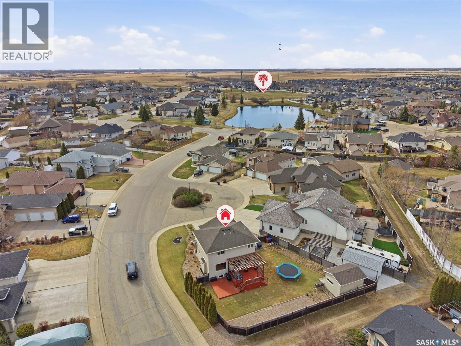 402 Crystal Bay, Warman, SK - Outdoor With View