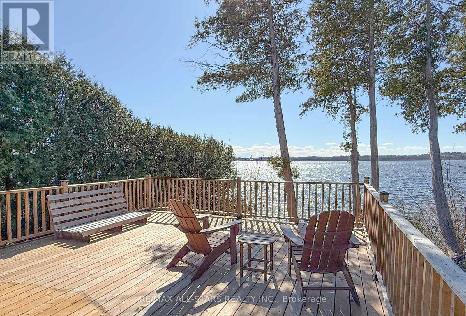 253 Stephenson Point Road, Scugog, ON - Outdoor With Body Of Water With Deck Patio Veranda With View