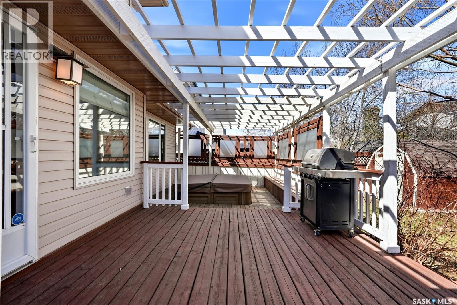 1603 Rousseau Crescent, Regina, SK - Outdoor With Deck Patio Veranda With Exterior