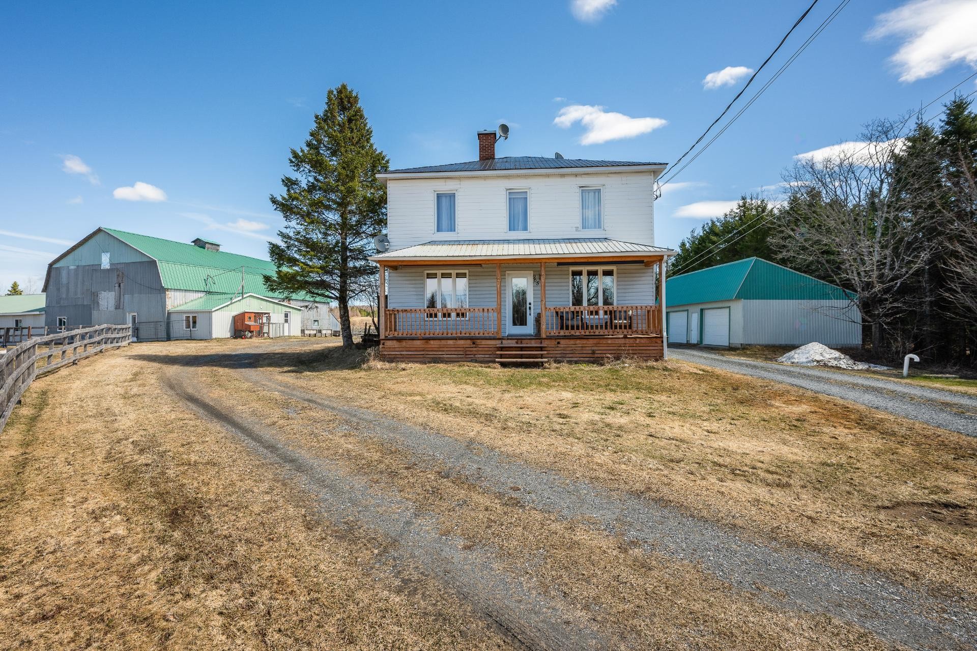 Façade - 965Z Route 275 S., Frampton, QC - Outdoor With Deck Patio Veranda