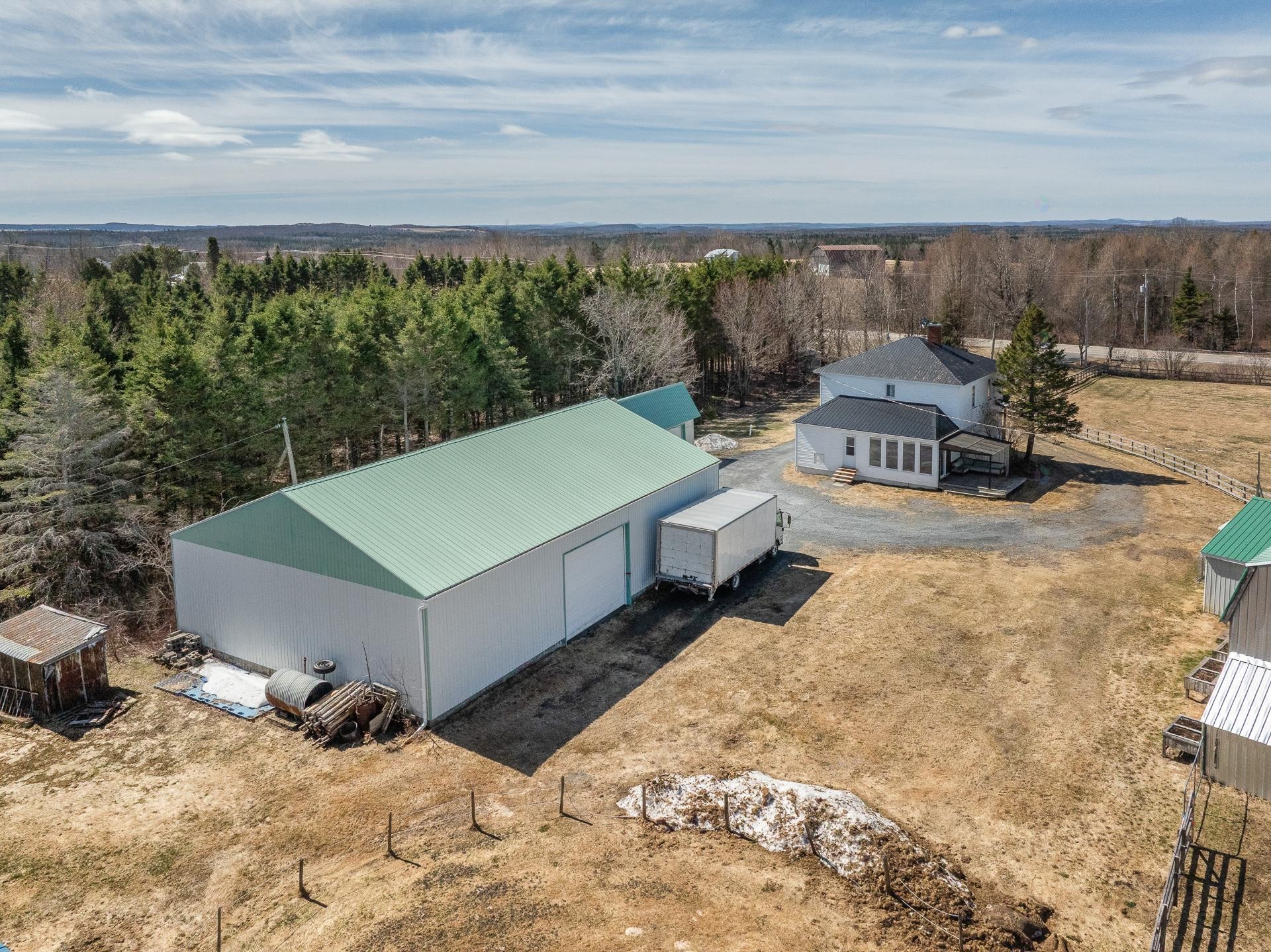 Vue d'ensemble - 965Z Route 275 S., Frampton, QC - Outdoor With View