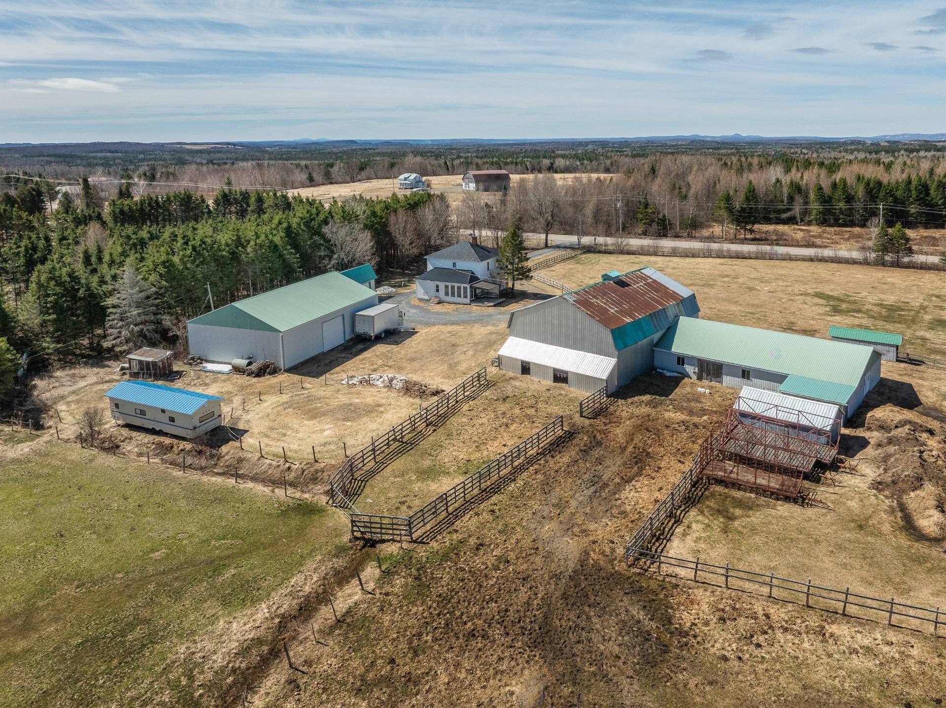 Vue d'ensemble - 965Z Route 275 S., Frampton, QC - Outdoor With View