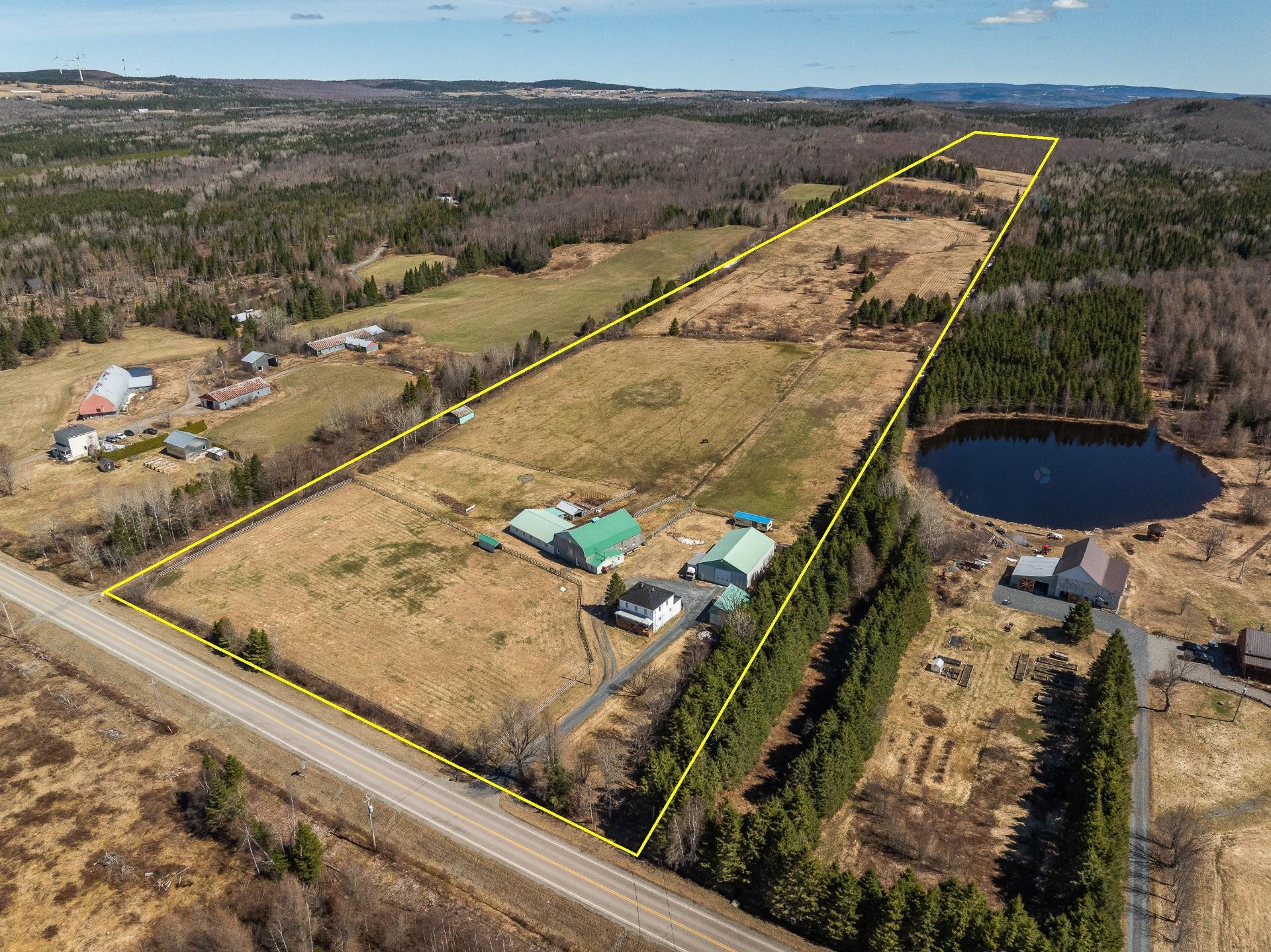 Vue d'ensemble - 965Z Route 275 S., Frampton, QC - Outdoor With View