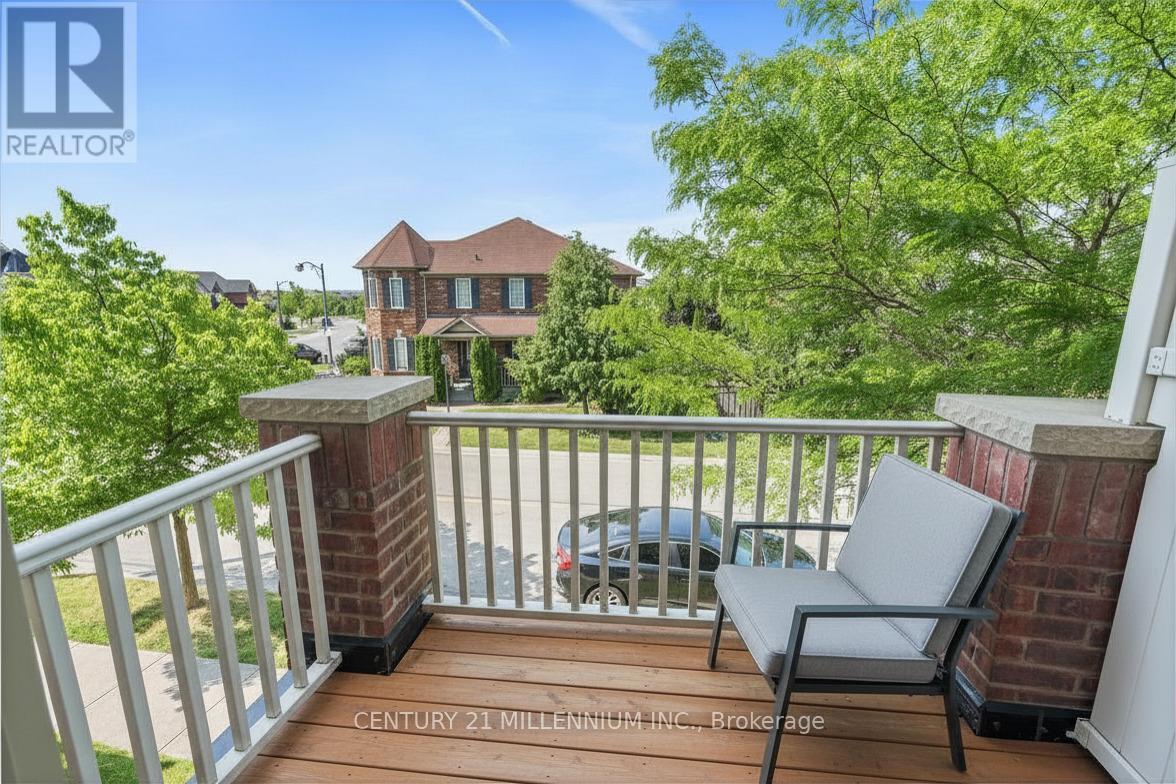 AI Generated Deck with Chair - 699 Cargill Path, Milton, ON