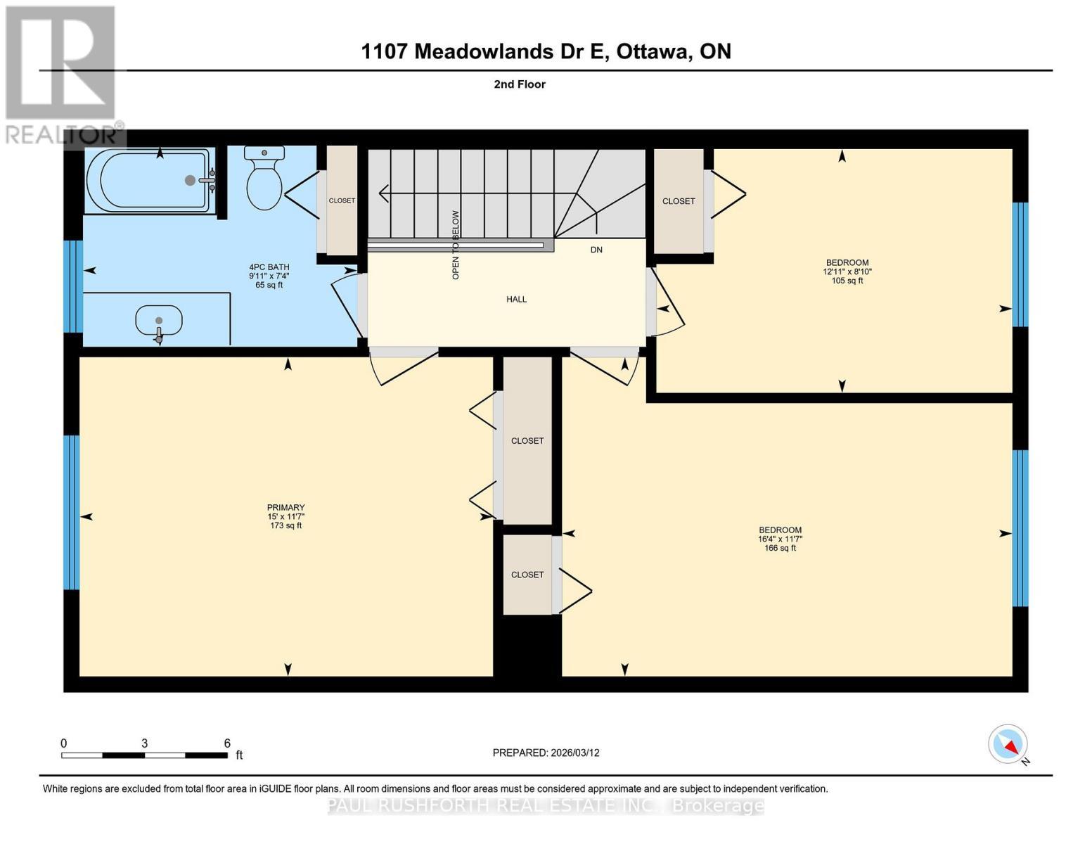 iGuide Floor Plan-Second Level - 1107 Meadowlands Drive, Ottawa, ON