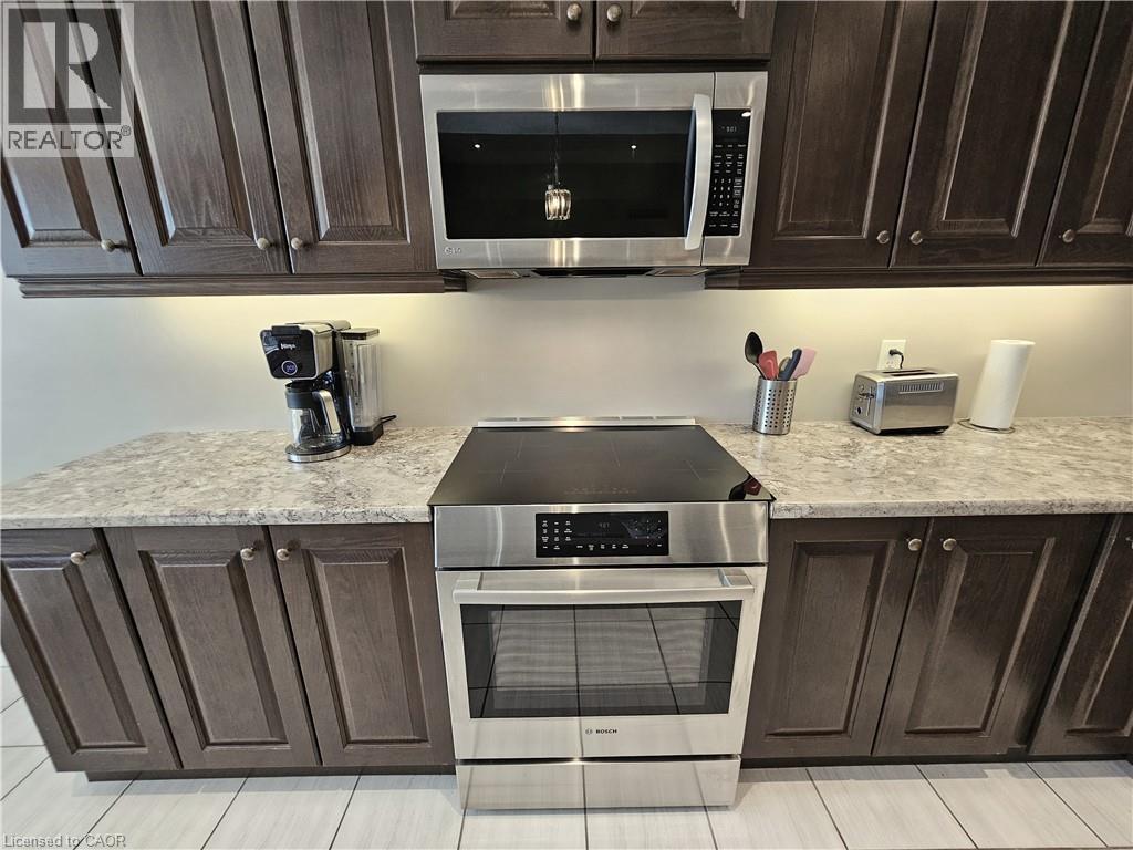 Stainless steel appliances - 98 Allandale Crescent, Simcoe, ON - Indoor Photo Showing Kitchen