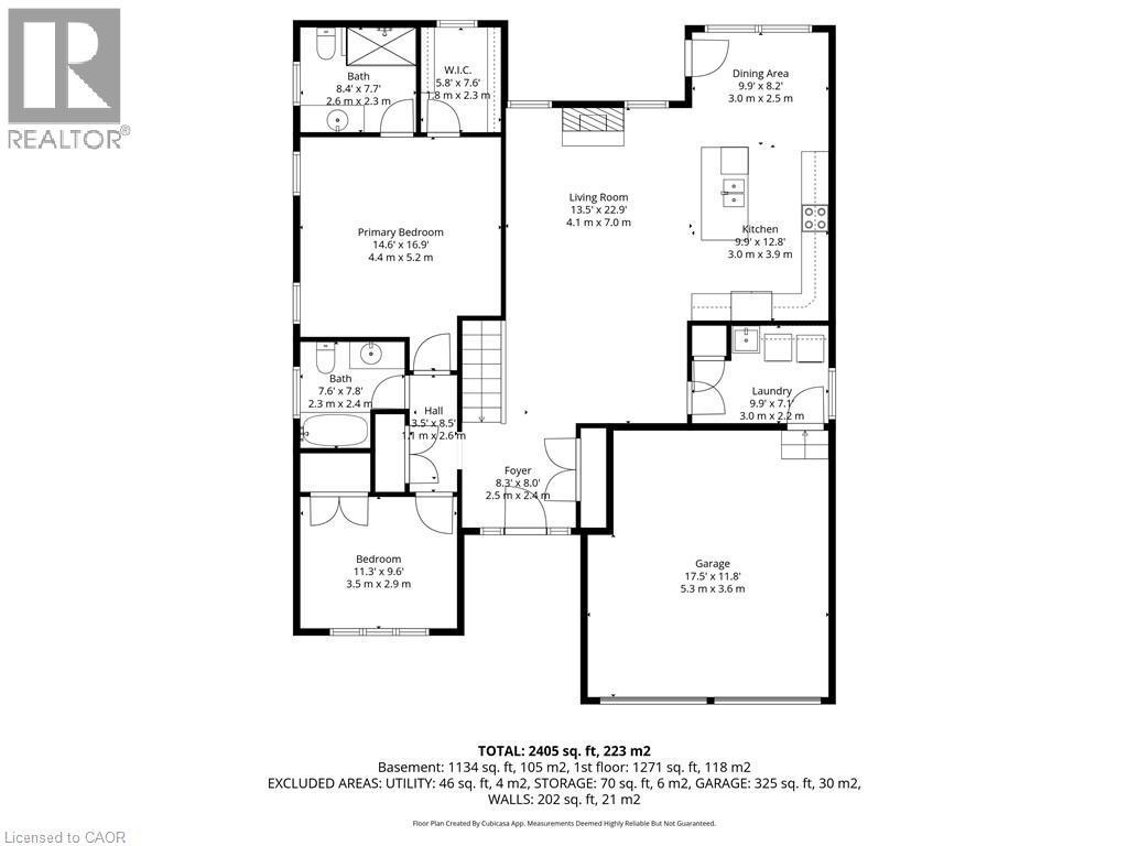Floorplan - Main - 98 Allandale Crescent, Simcoe, ON - Other
