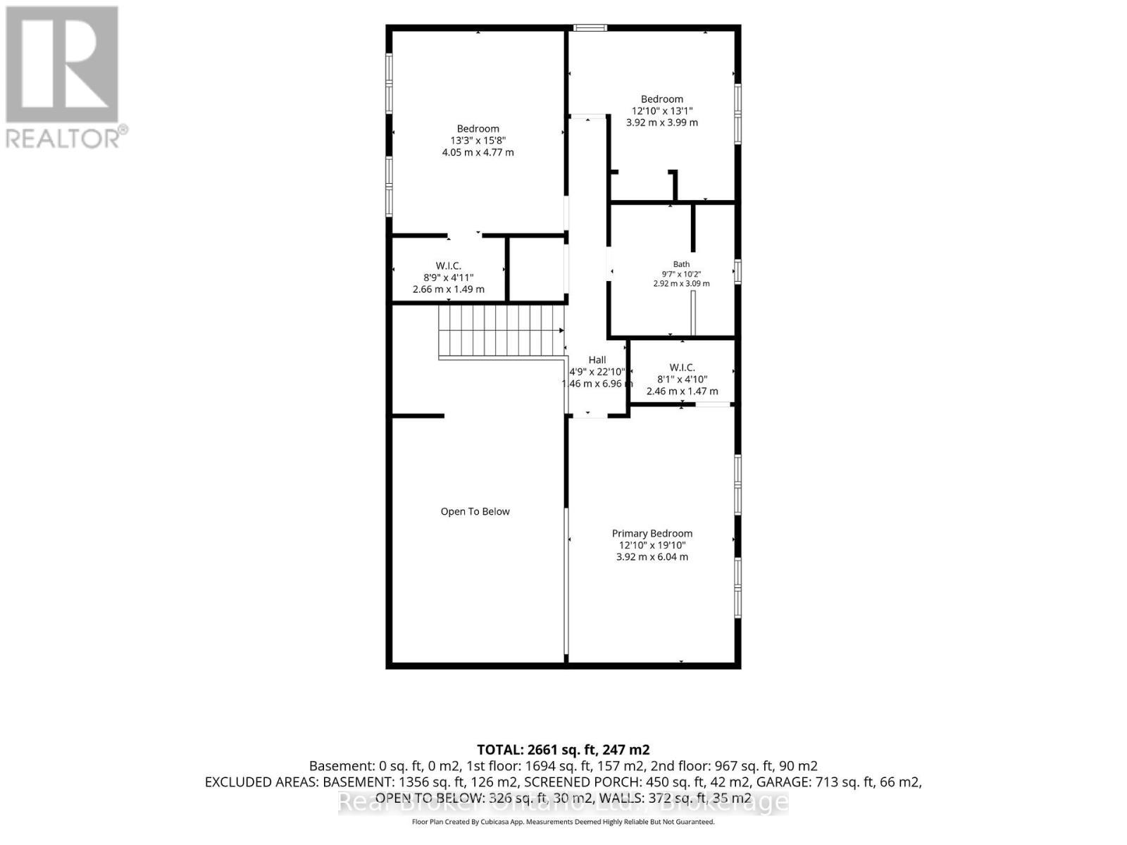 2nd Floor Plan - 805500 25 Side Road, Grey Highlands, ON