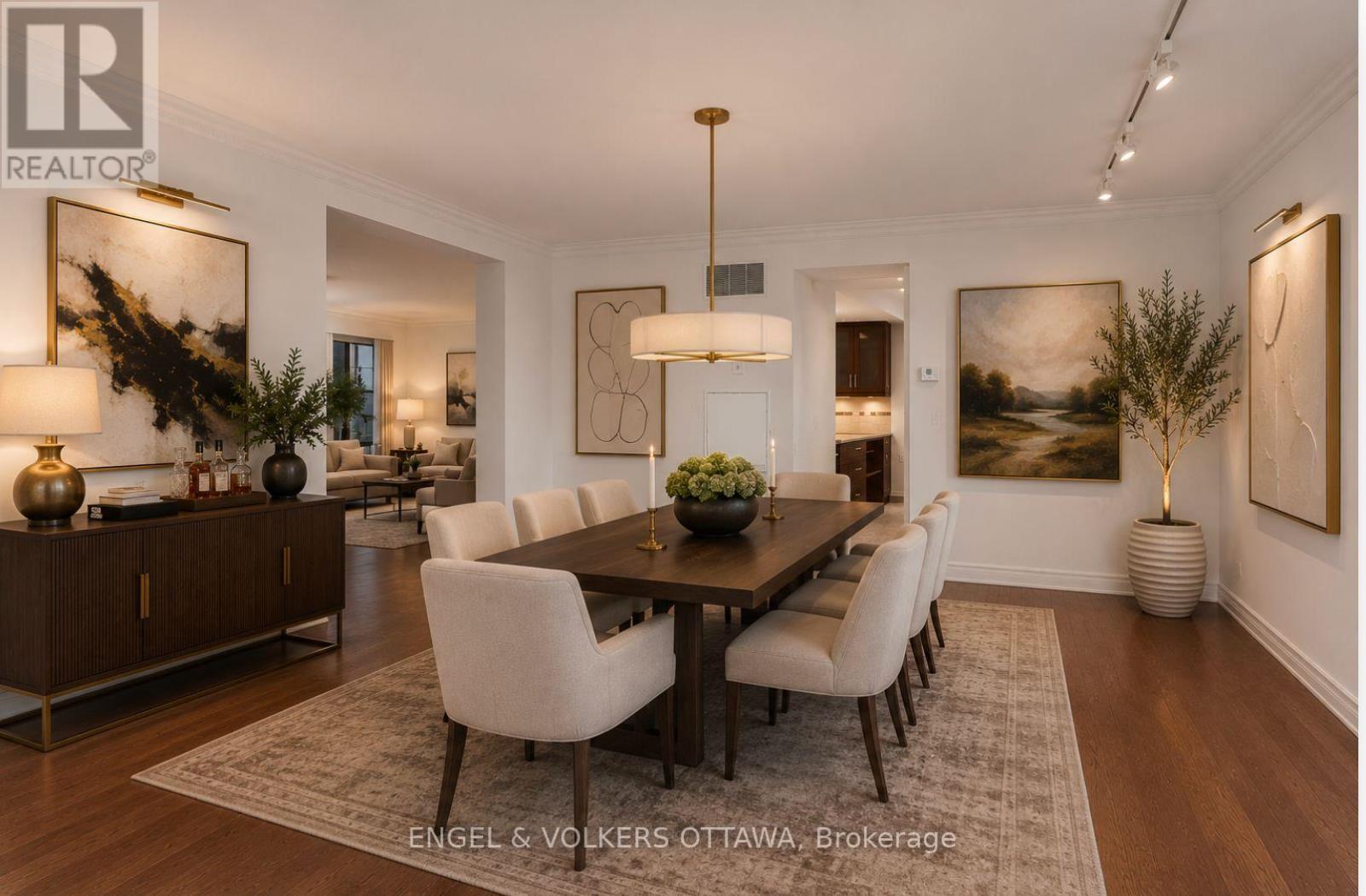 Virtually Staged - 406 - 111 Echo Drive, Ottawa, ON