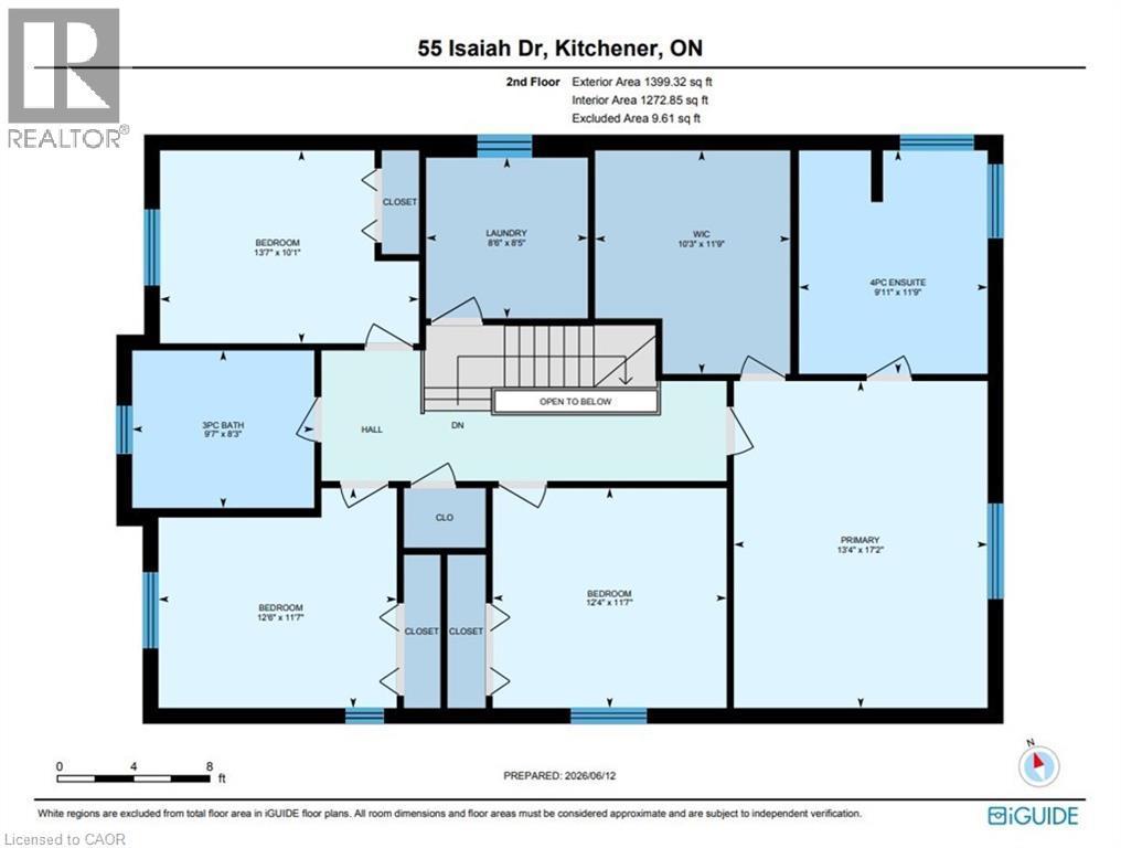 Floor plan - 55 Isaiah Drive, Kitchener, ON