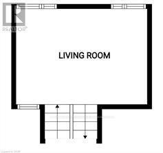 Liiving Room Floor Plan - 3200 Greenbough Crescent, Burlington, ON