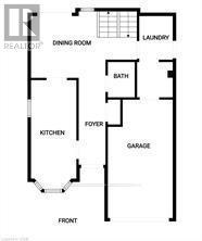 Main Floor Plan - 3200 Greenbough Crescent, Burlington, ON