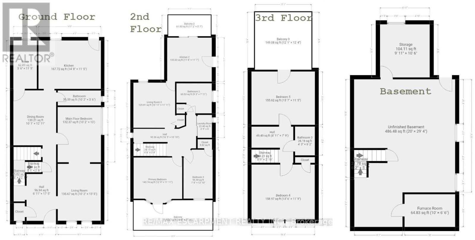 Floor plans - 82 Burris Street, Hamilton, ON