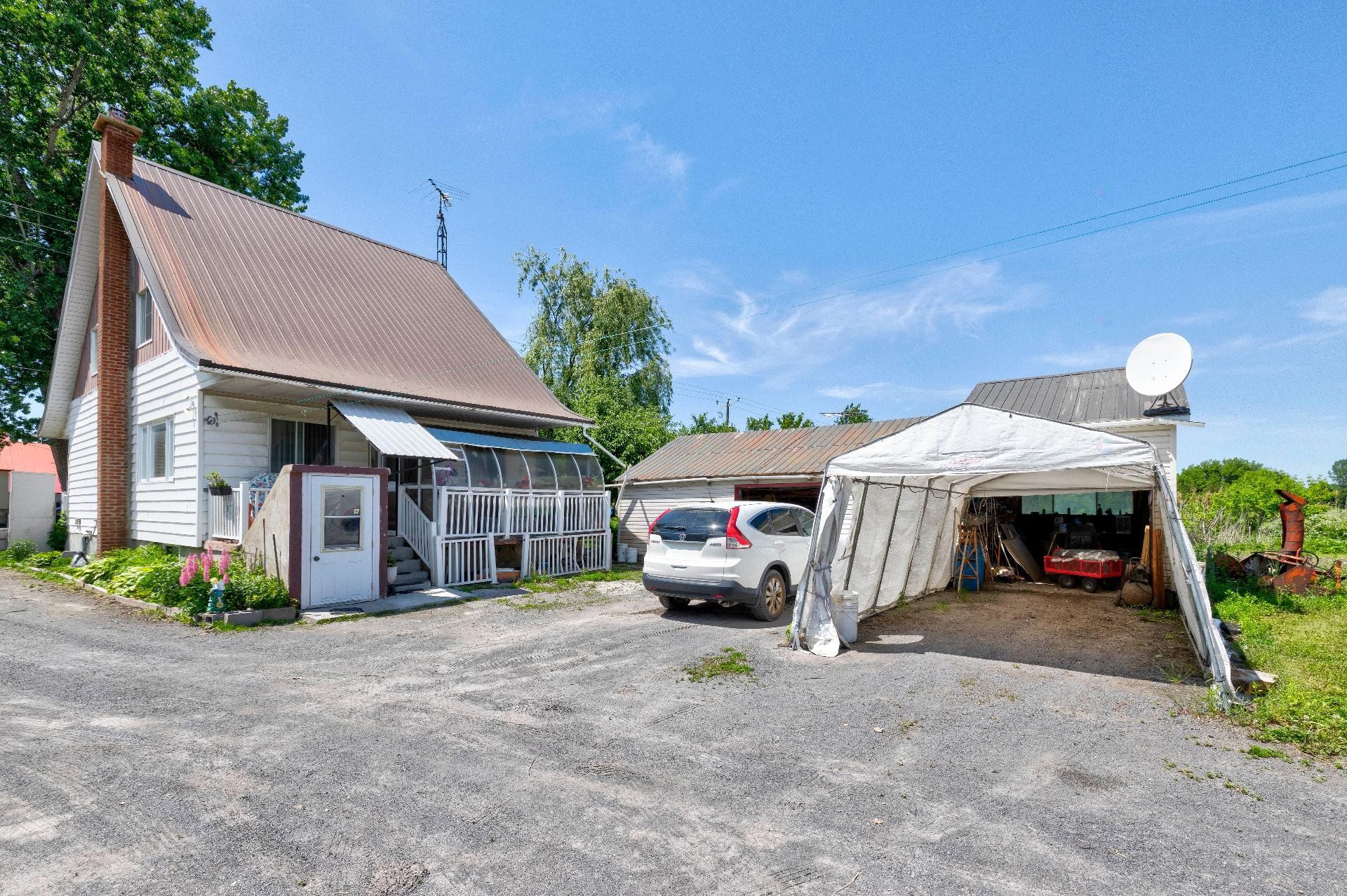 Face arrière - 319 Rg St-André, Saint-Cyprien-De-Napierville, QC