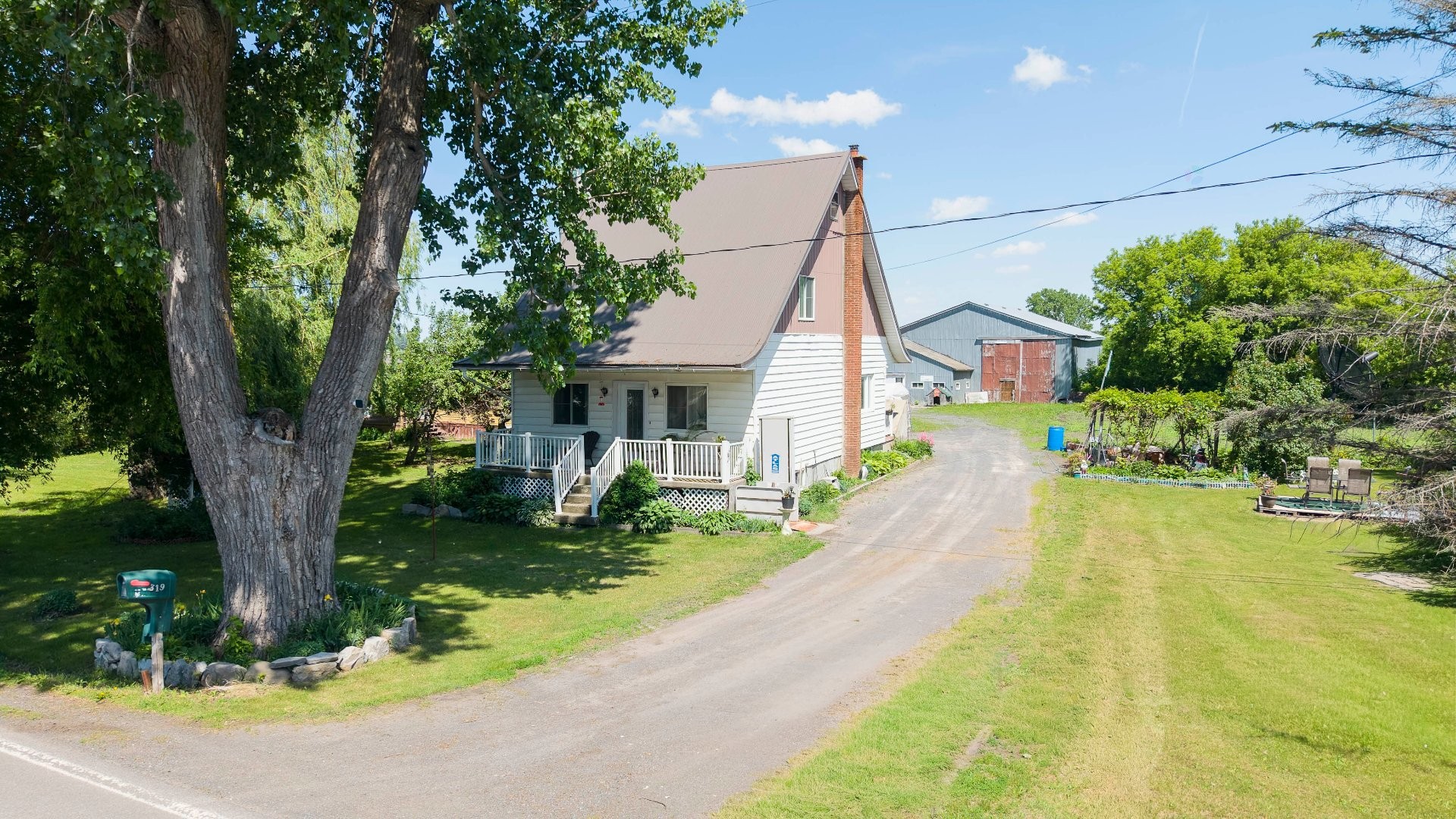 Façade - 319 Rg St-André, Saint-Cyprien-De-Napierville, QC