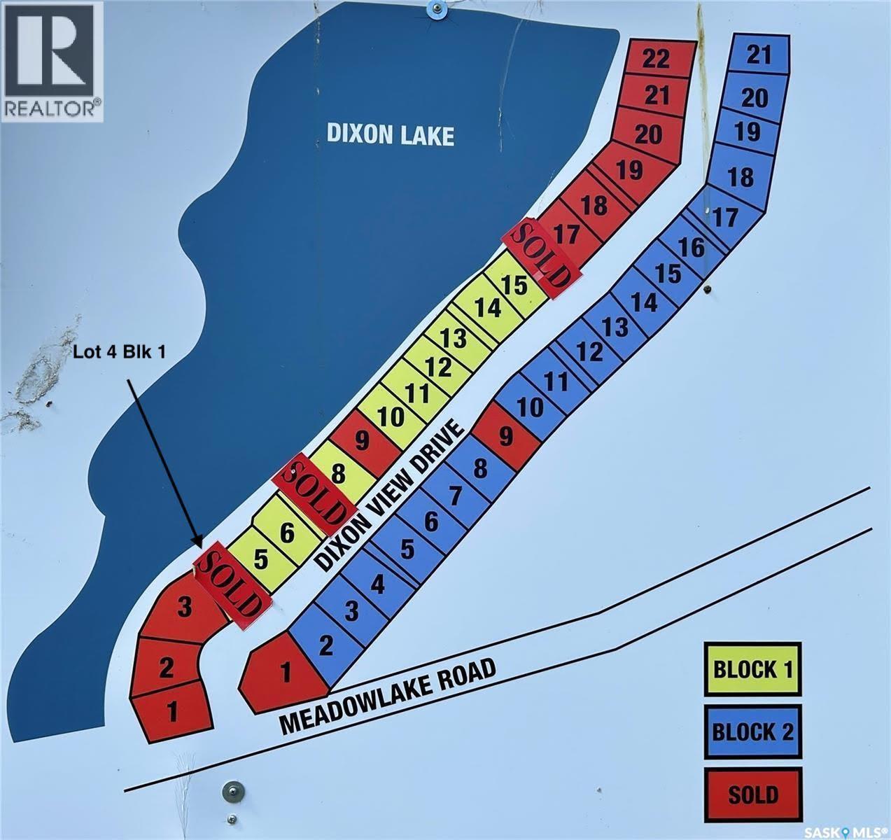 Lot 4 Dixon View, Dixon Lake, SK