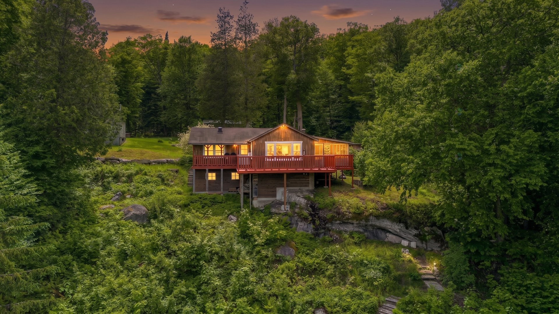 View - 13 Ch. Du Lac-Des-Cornes, Chute-Saint-Philippe, QC