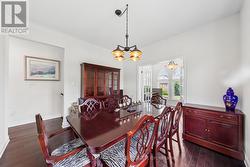 Private dining room with access to flex room. - 