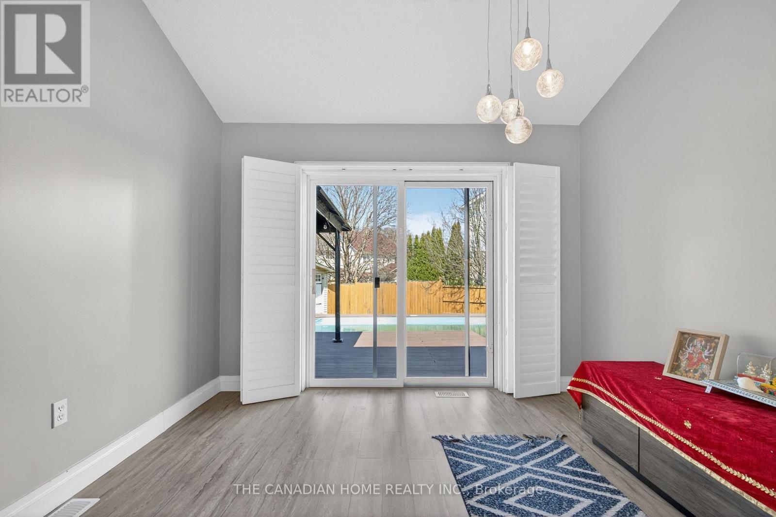 Breakfast Overlooking Patio and Pool - 339 Kerwood Drive, Cambridge, ON
