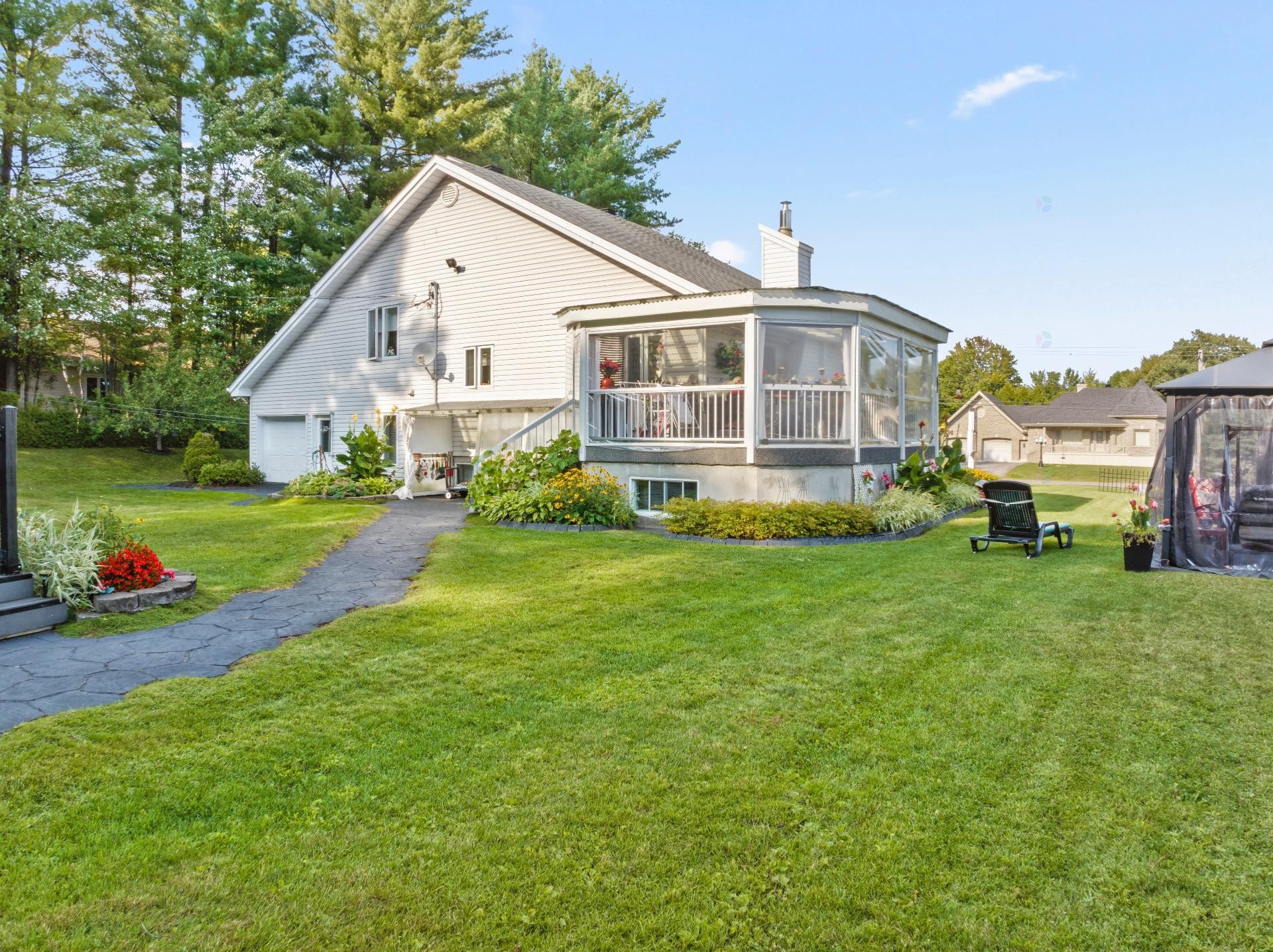 Back of Structure - 2081 Rue De La Visitation, Saint-Charles-Borromée, QC - Outdoor With Deck Patio Veranda