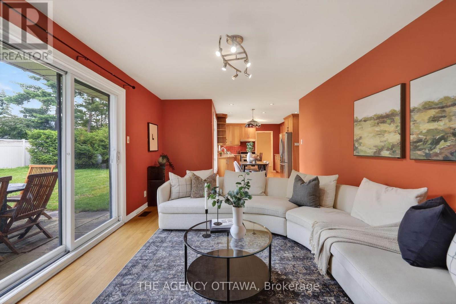 Backyard views bring the outdoors inside - 1681 Amberdale Crescent, Ottawa, ON