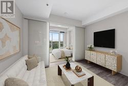 Virtually staged - front LV Room configuration. -